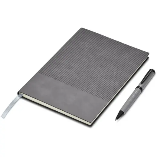 Milestone Notebook & Pen Set Grey